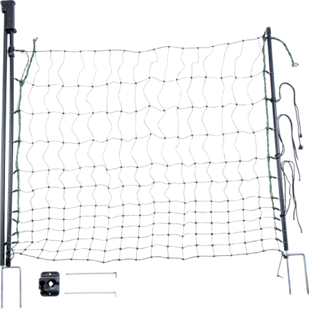 Poort voor Schrikdraadnet, 112 cm,b= 1,2 m