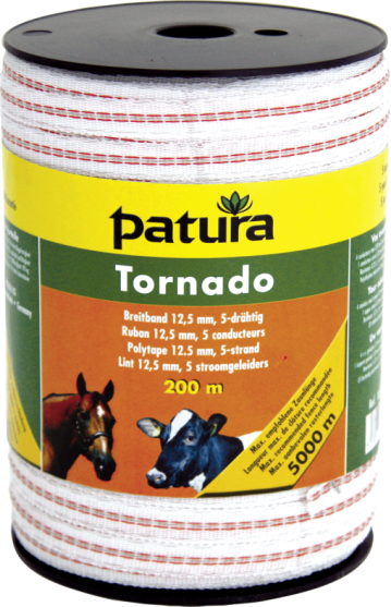 Tornado lint 12,5mm blauw 400m rol