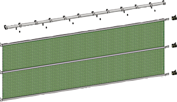 Looprail set 12m